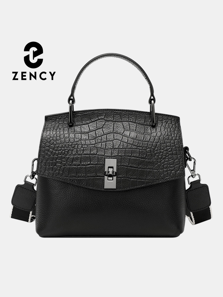 Women Bags Low Price - Zency 정품 가죽 여성 핸드백 스톤