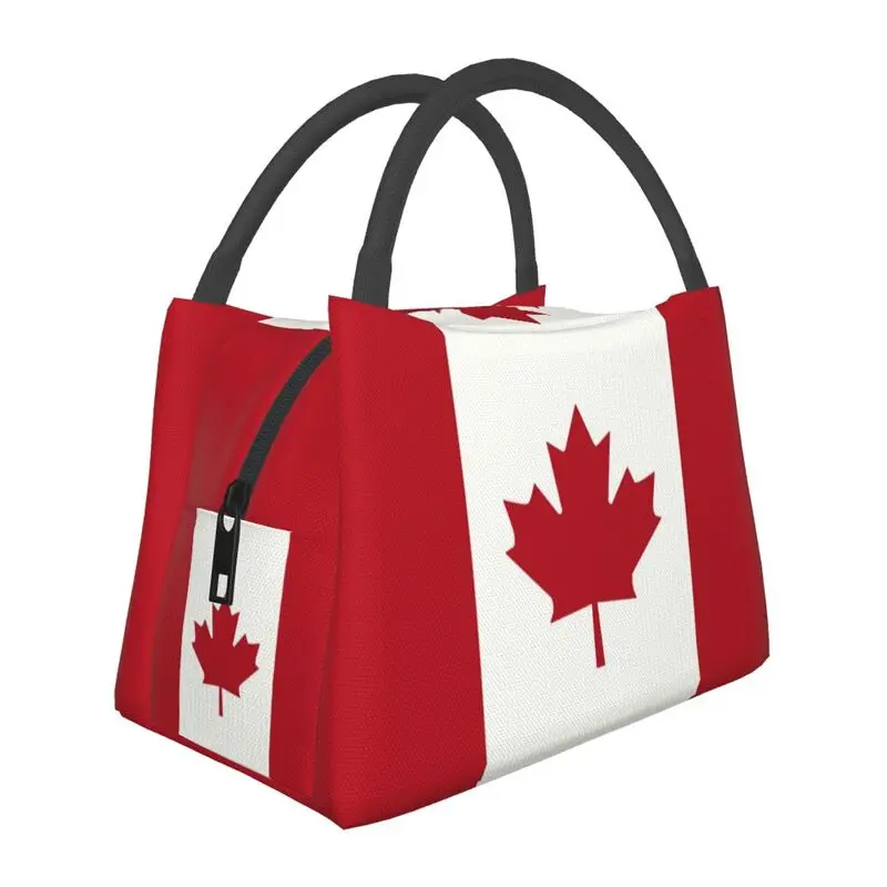 Women Bags In Canada - 캐나다 국기 디자인 여성용 보온 도시락