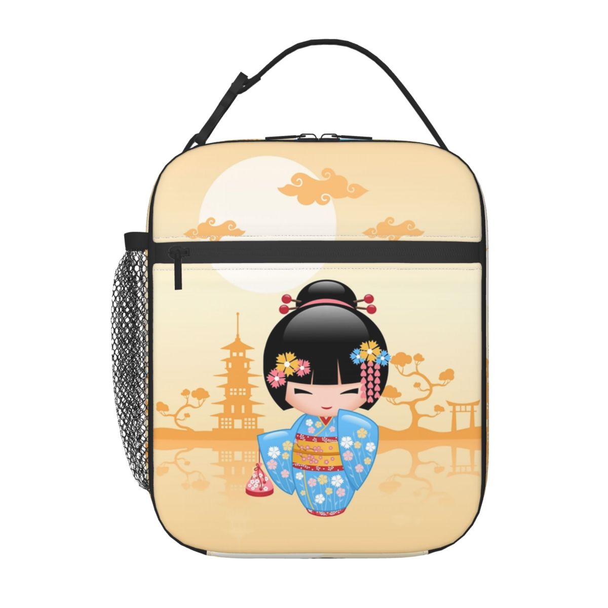 Women Bags Vector - 일본 마이코 코케시 인형 여성용 절연