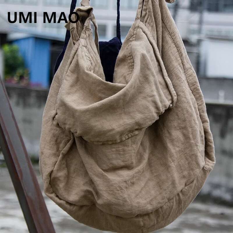 Women'S Best Bags For Travel - UMI MAO 하라주쿠 스타일 코튼 린넨
