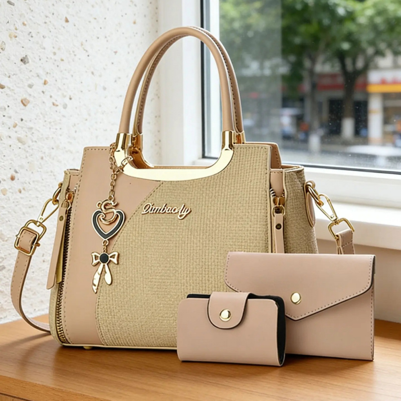 Women'S Bags Handbags - 우아한 여성용 핸드백 세트, 다양한 색상의