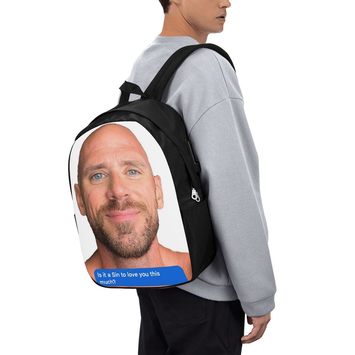 Women'S Bag - Johnny Sins Flirty Text Bubble 배낭