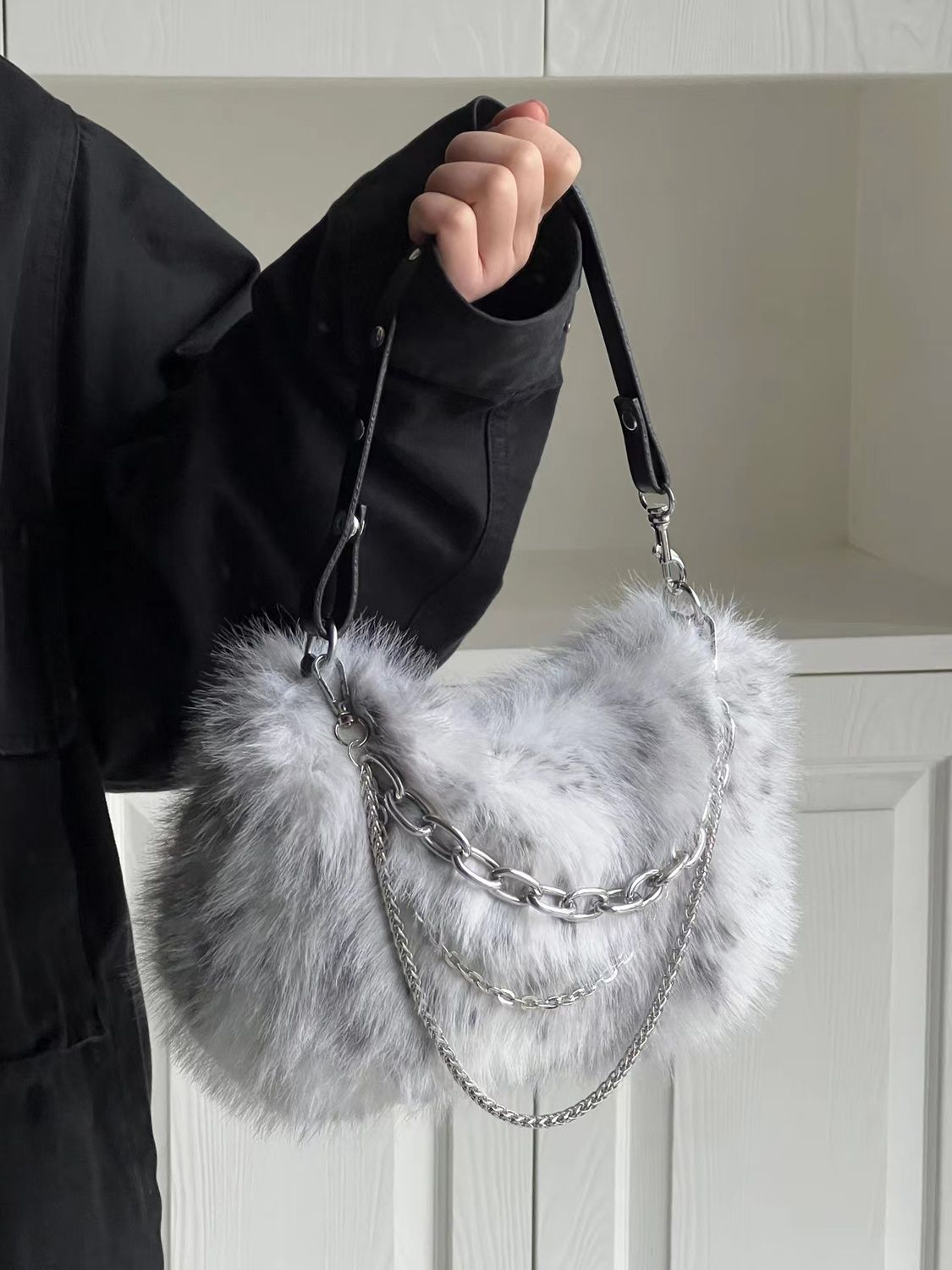 Women Bags Grey - JIAERDI 여성용 빈티지 Y2K 핸드백, 가을