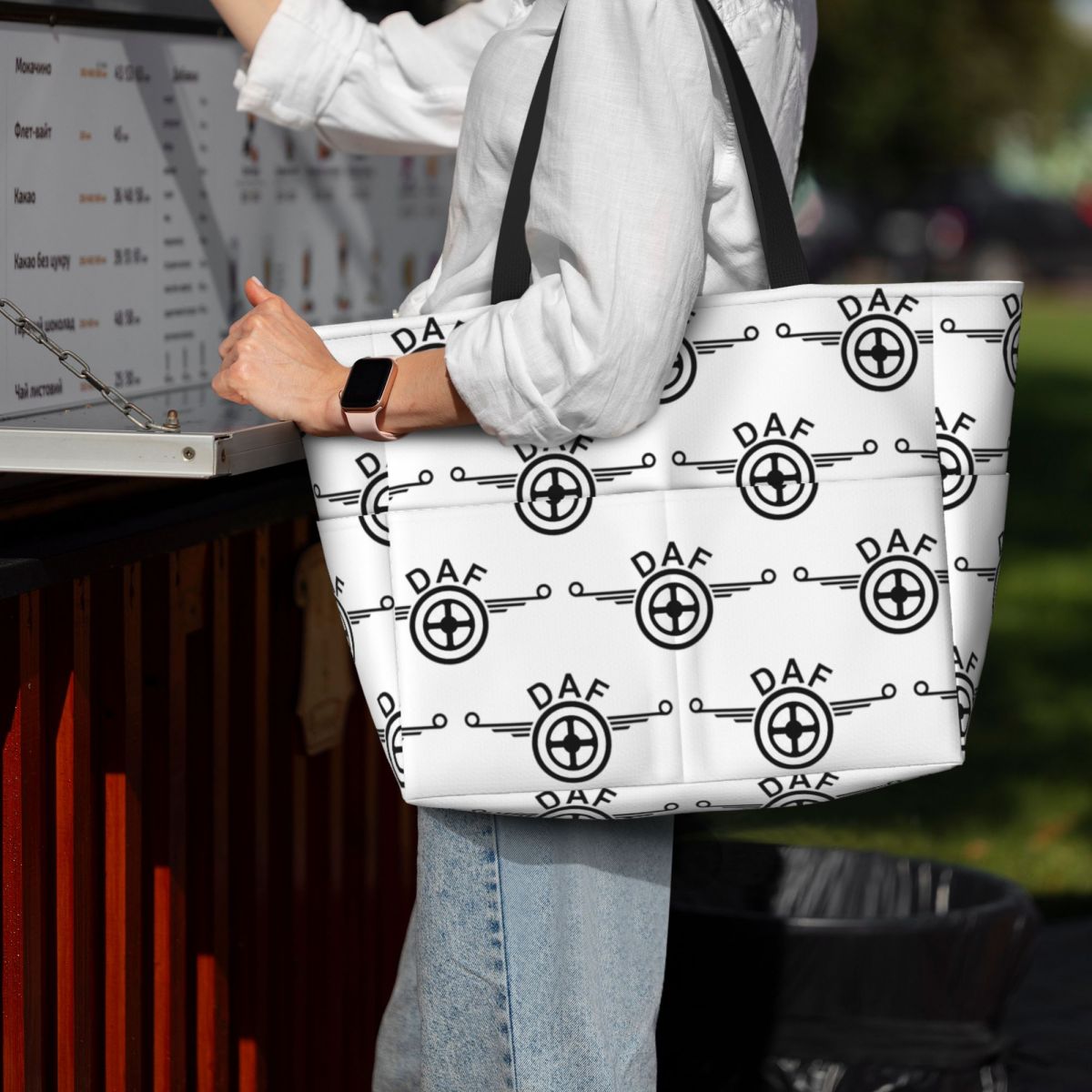 Women Bags Vector - Daf 트럭 로고 벡터 디자인 비치