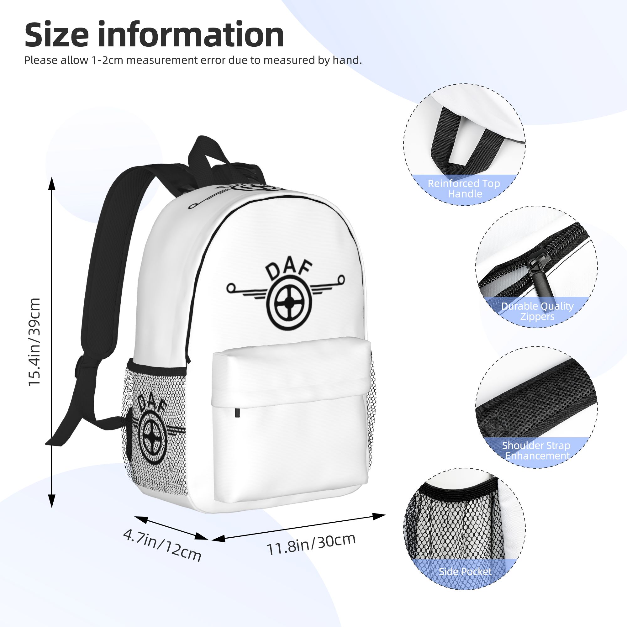 Daf 트럭 로고 벡터 디자인 백팩 핫세일 데이팩 대용 - Women Bags Vector 리뷰 및 가격