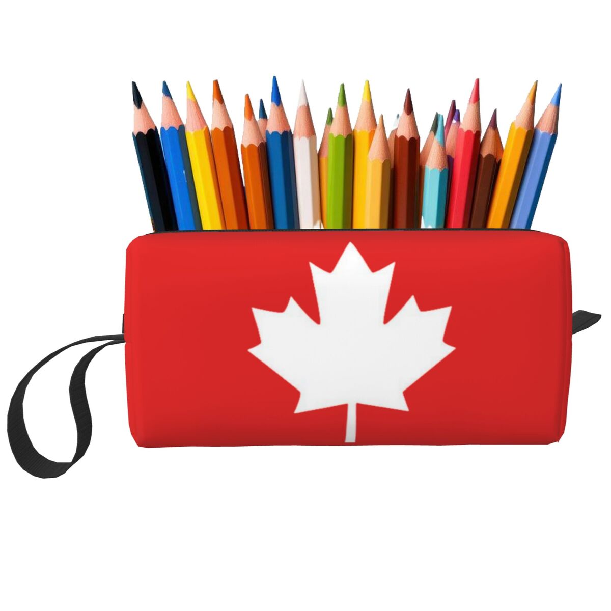 학생을위한 캐나다 국기 연필 케이스 학교 펜 상자 연필 - Women Bags In Canada 리뷰 및 가격