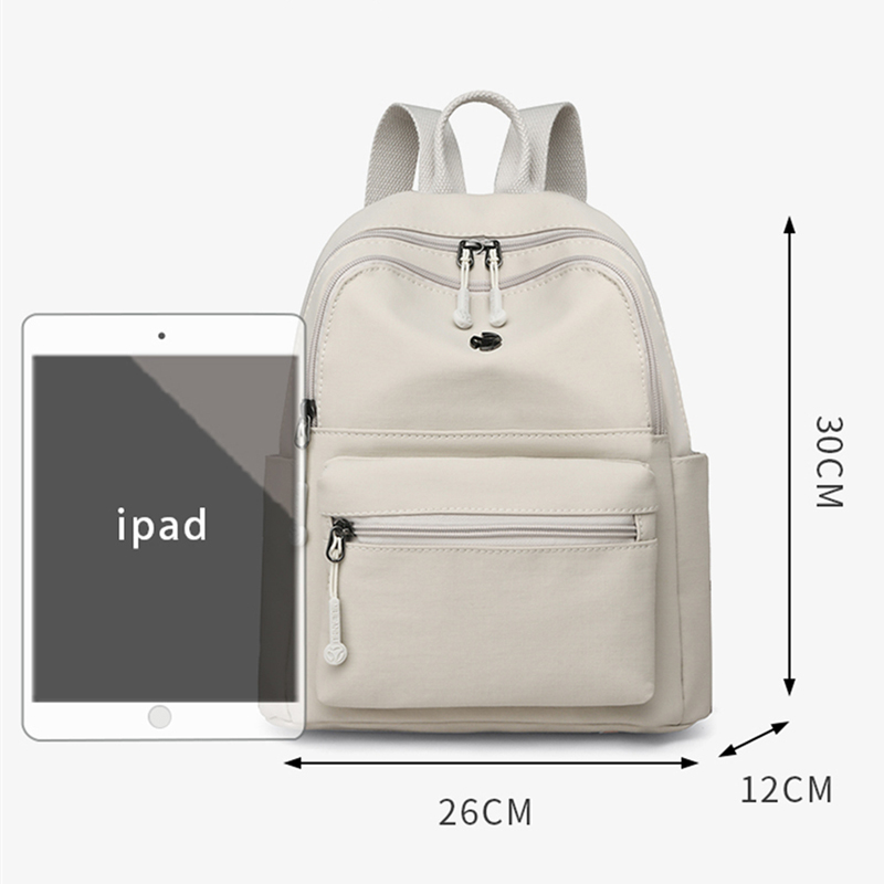 여성을위한 캐주얼 멀티 포켓 배낭 방수 나일론 데이 팟 - Women Bags Collection 리뷰 및 가격