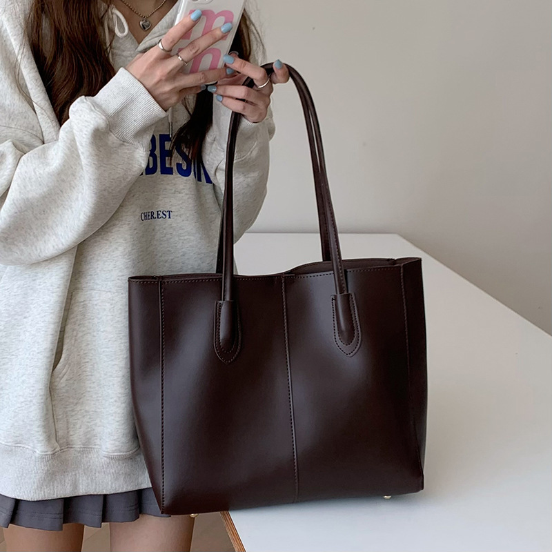 빈티지 여성 토트백, 한국 신제품, 대용량, 심플한 통 - Women Bags Low Price 리뷰 및 가격
