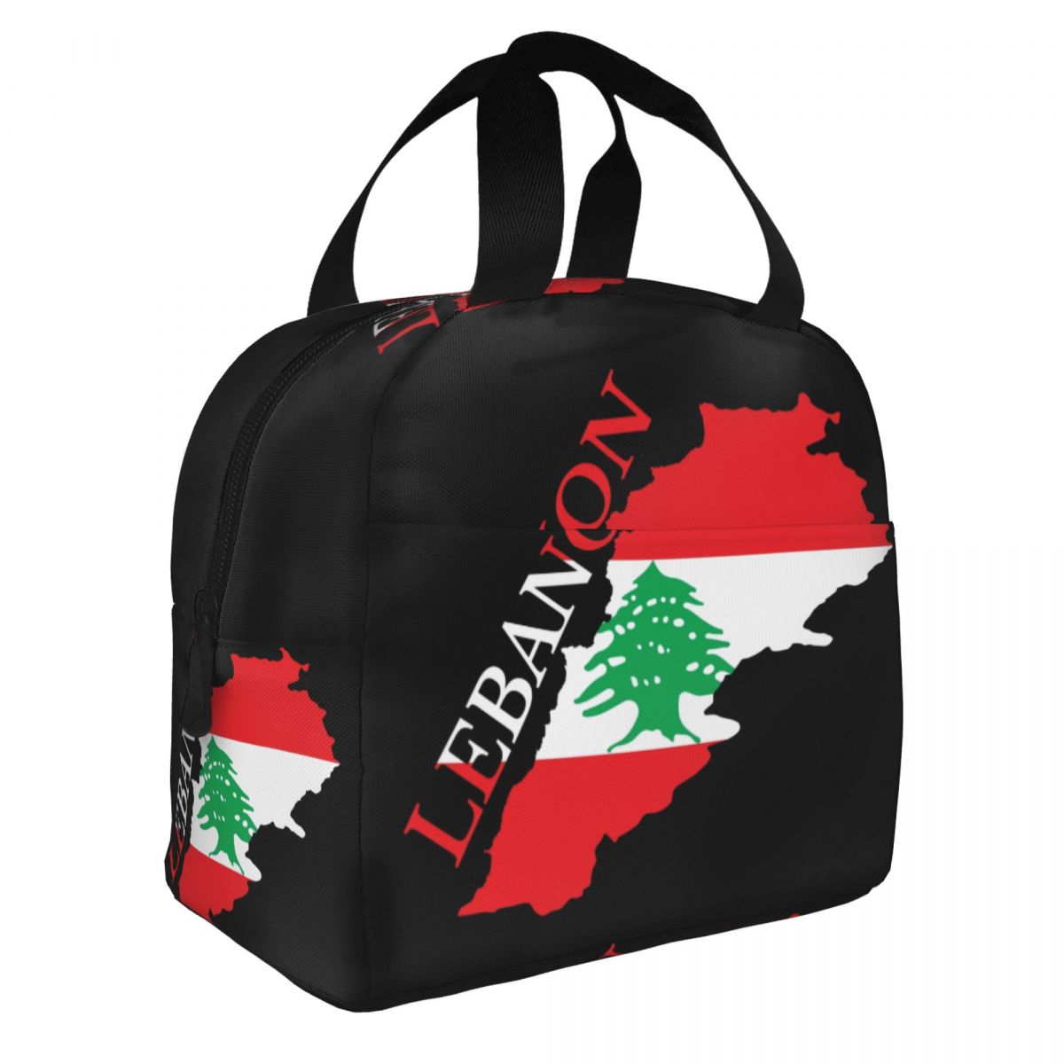 맞춤형 레바논 국기 지도 휴대용 도시락 가방 여성용 다 - Women Bags Lebanon 리뷰 및 가격