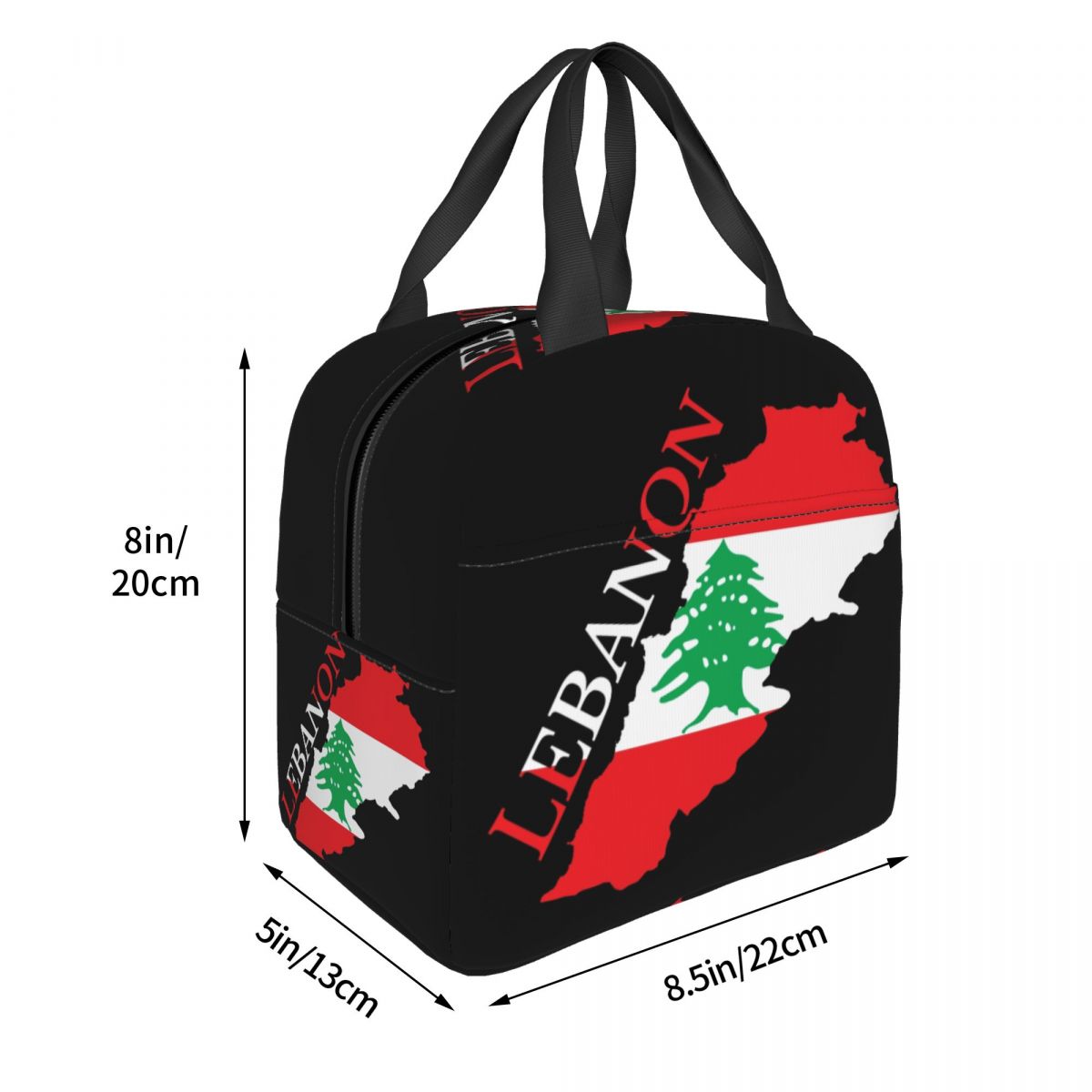맞춤형 레바논 국기 지도 휴대용 도시락 가방 여성용 다 - Women Bags Lebanon 리뷰 및 가격