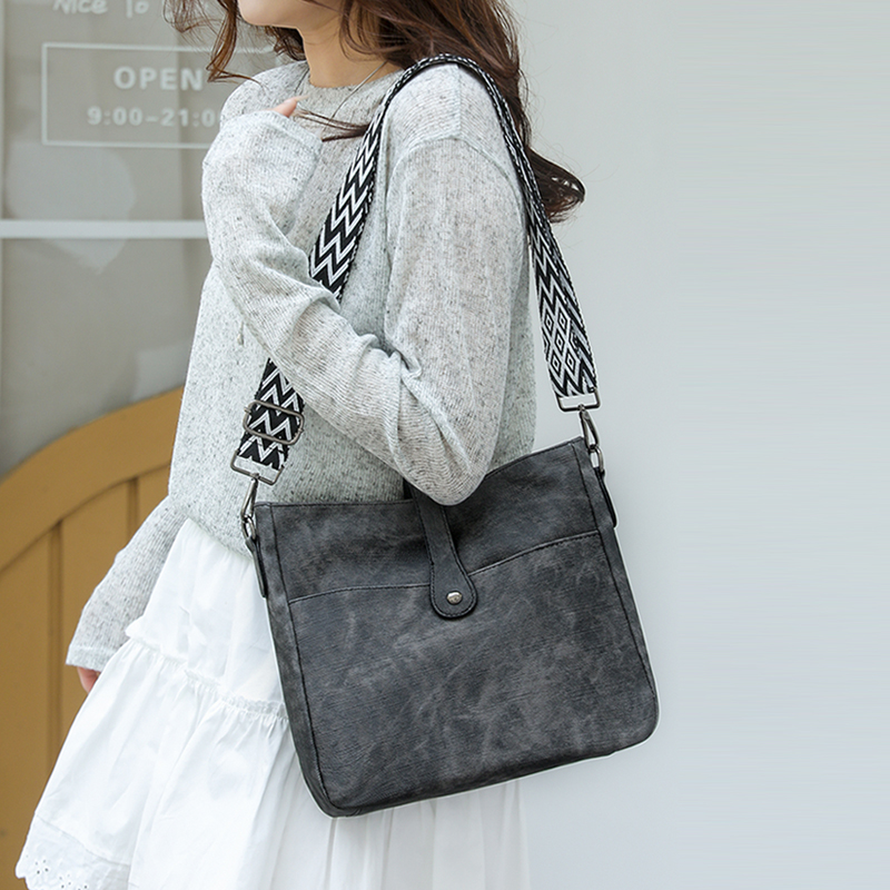 트렌디한 인조 가죽 여성 숄더백 - 다용도 싱글 스트랩 - Women Bags For Office Use 리뷰 및 가격