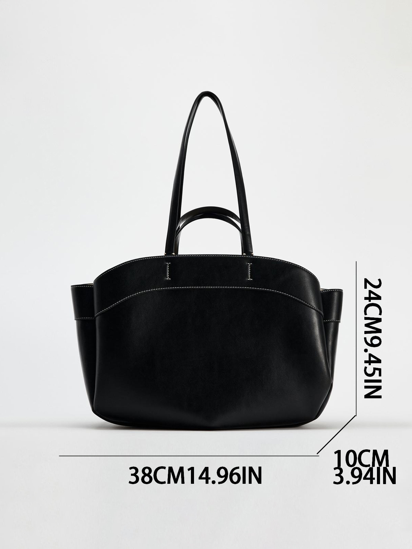 여성 토트 백 겨드랑이 주머니 대용량 Pu 가죽 숄더  - Women Bags Zara 리뷰 및 가격