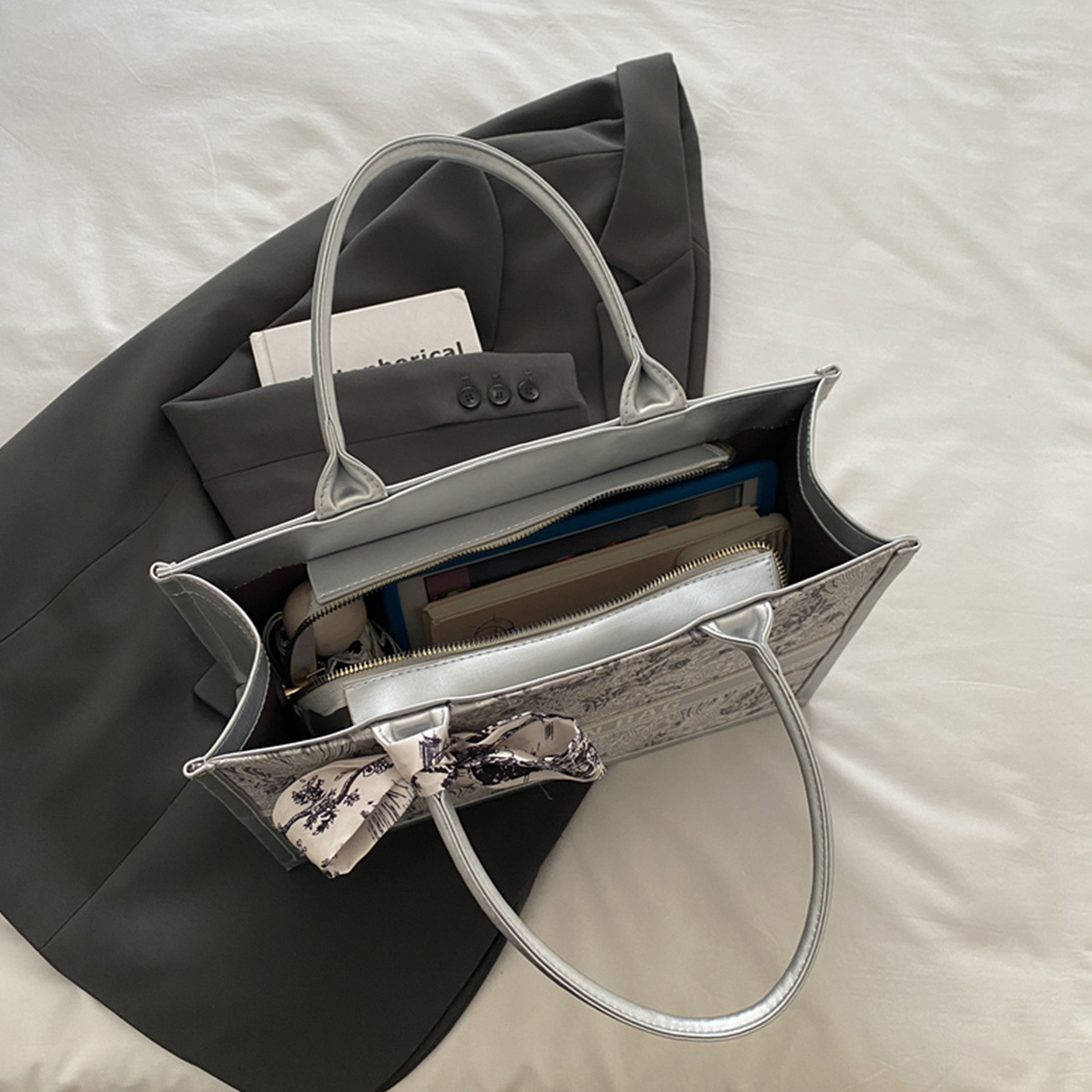 럭셔리하고 우아한 여성용 토트백, 자수 꽃무늬 PU 가 - Women Bags On Sale 리뷰 및 가격