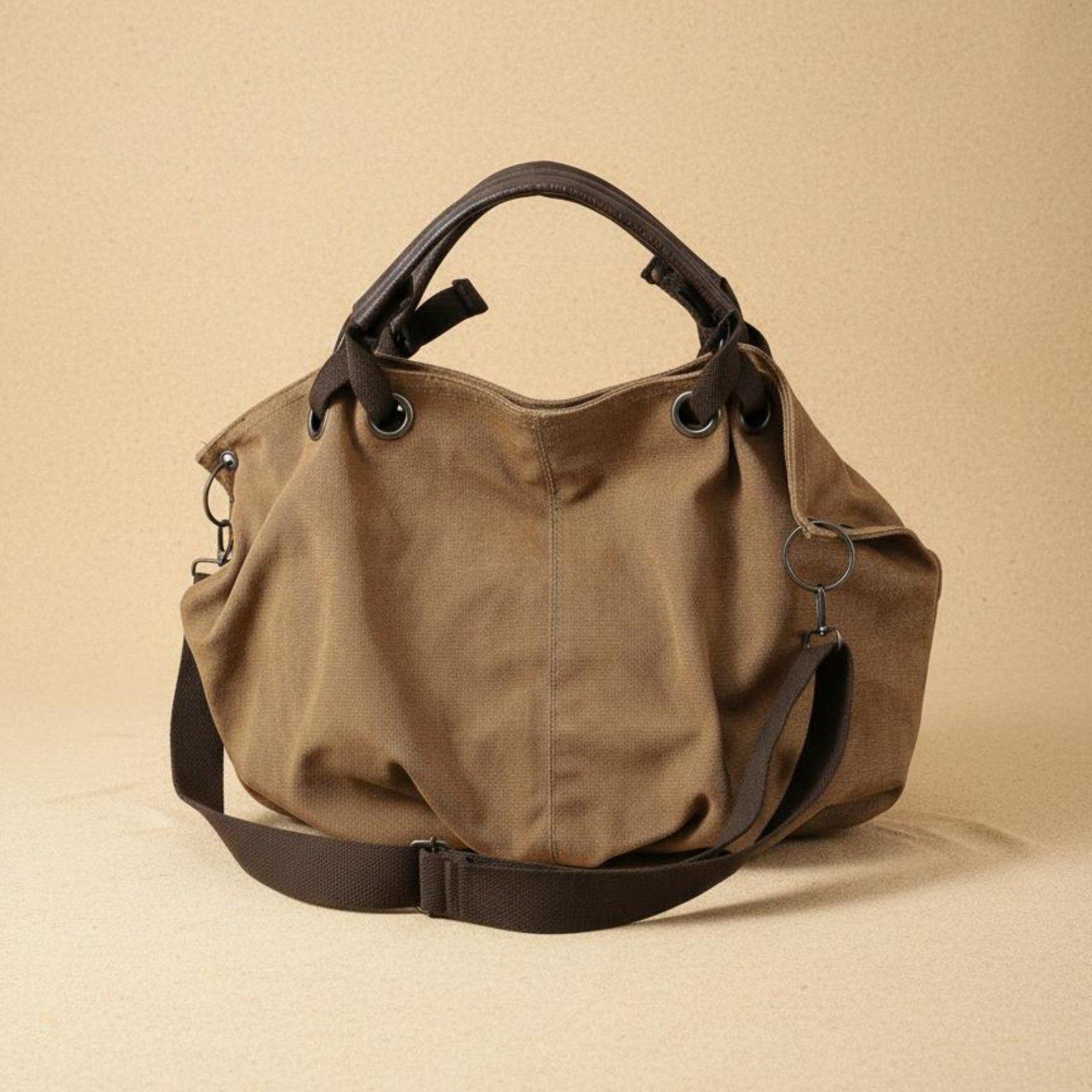 캔버스 캐리올 빈티지 작업복 오버사이즈 크로스바디 백  - Women Bags For Office Use 리뷰 및 가격