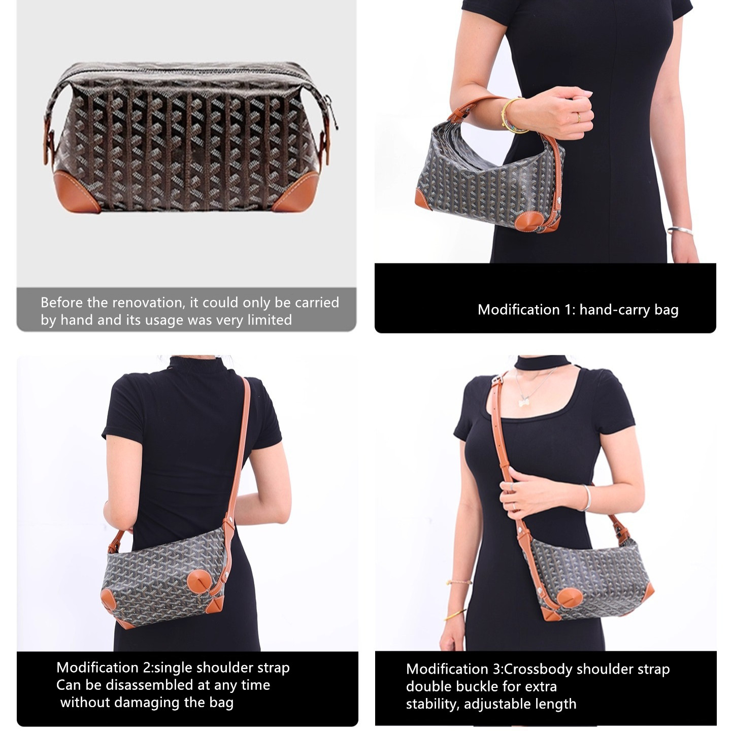 고야드 볼링 25 토일렛백용 크로스바디 숄더 스트랩,  - Women Bags Goyard 리뷰 및 가격