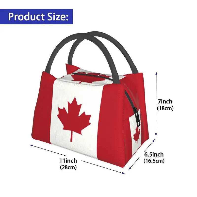 캐나다 국기 디자인 여성용 보온 도시락 가방 휴대용 애 - Women Bags In Canada 리뷰 및 가격