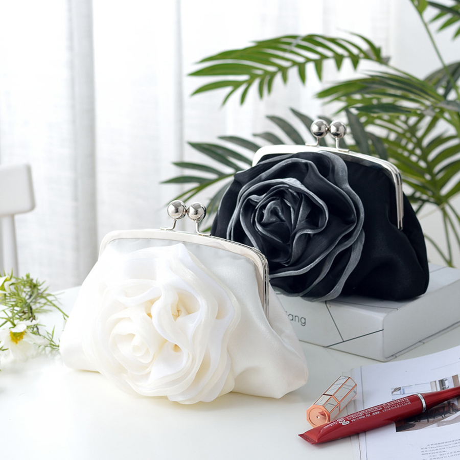 핫세일 이브닝 백 플라워 브라이드 스몰 퍼스 풀 드레스 - Women Bags Sale 리뷰 및 가격