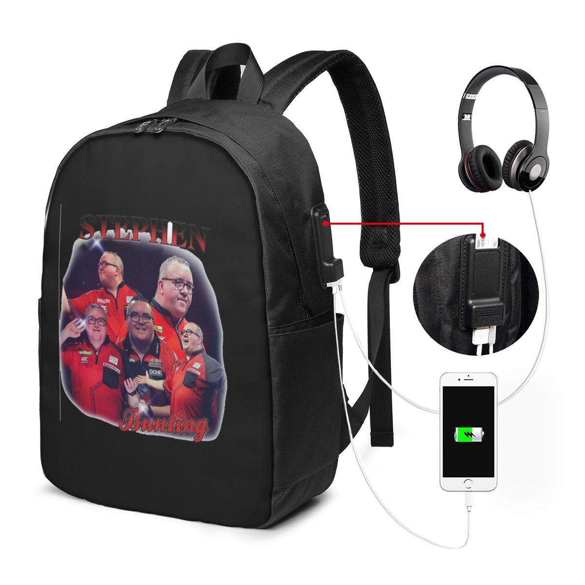 스티븐 번팅 부트레그 백팩 여행용 노트북 가방 컴퓨터  - Women'S Bag 리뷰 및 가격