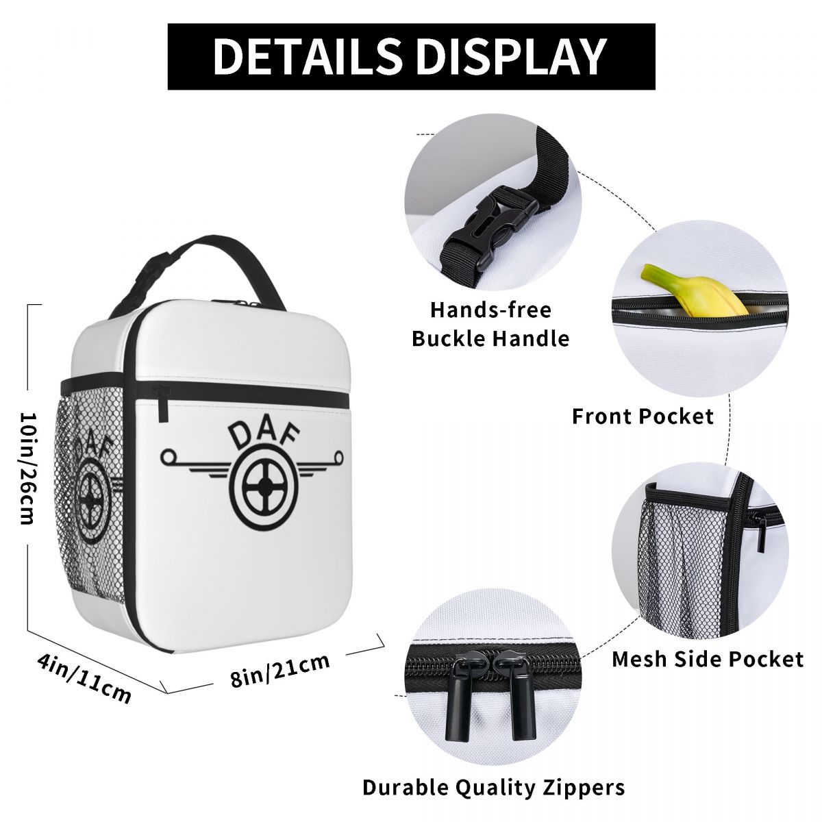 Daf 트럭 로고 벡터 디자인 여성용 절연 도시락 가방 - Women Bags Vector 리뷰 및 가격