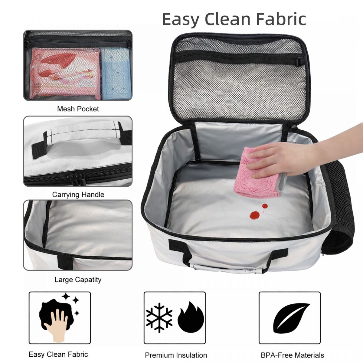 레바논 국기 지도 여성용 절연 도시락 가방 어린이용 누 - Women Bags Lebanon 리뷰 및 가격