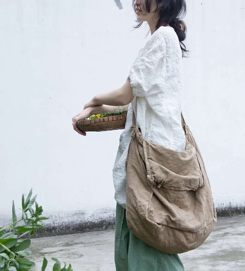 UMI MAO 하라주쿠 스타일 코튼 린넨 백, 아트리스 - Women'S Best Bags For Travel 리뷰 및 가격