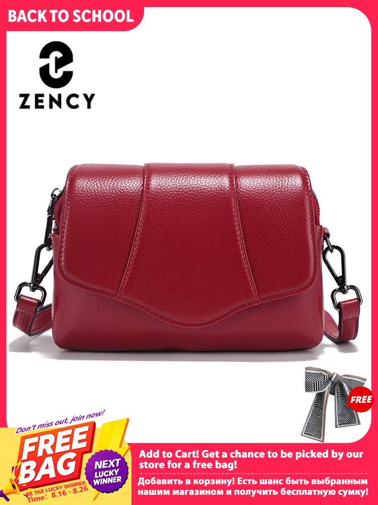 Zency 여성용 정품 소가죽 크로스바디 심플 멀티 컴 - Women Bags Grey 리뷰 및 가격