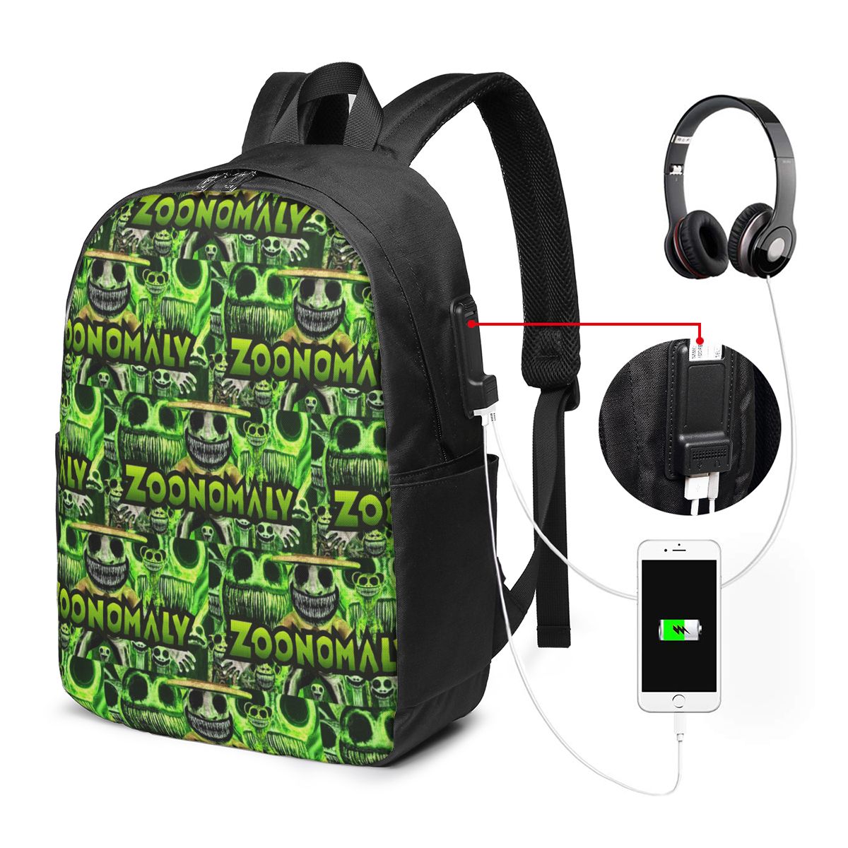 Zoonomaly Cartoon Steam 게임 배낭  - Women'S Bag 리뷰 및 가격