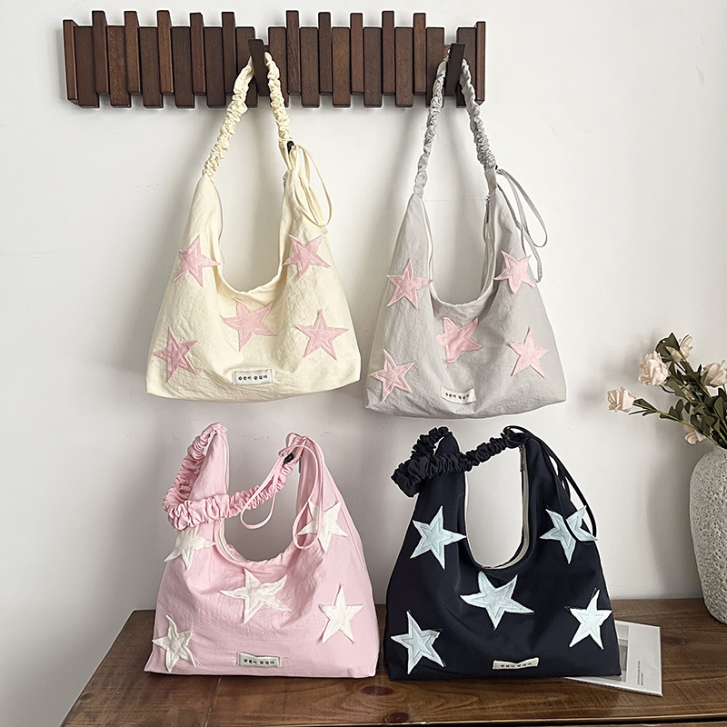 2026년 신상 한국 스타 자수 캔버스 토트 여성용 싱 - Women Bags For Office Use 리뷰 및 가격