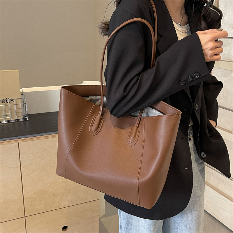 지퍼 토트백 솔리드 여성 가방, PU 핸드백 재봉실 숄 - Women Bags Sale 리뷰 및 가격