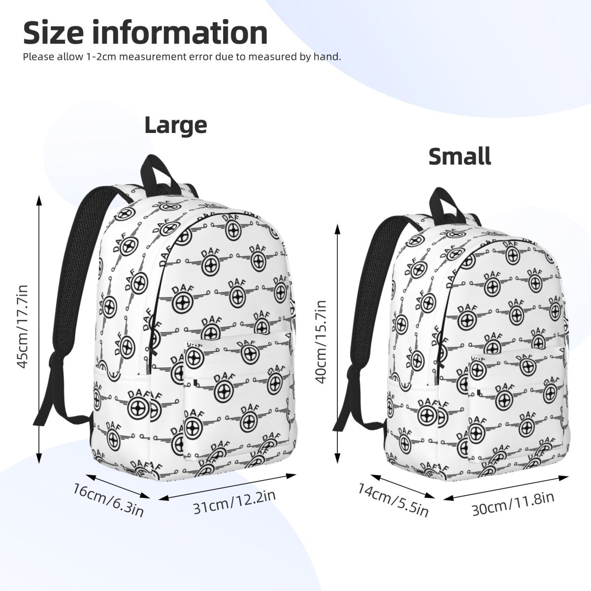 다프 트럭 로고 벡터 디자인 백팩 특가 데이팩 대용량  - Women Bags Vector 리뷰 및 가격
