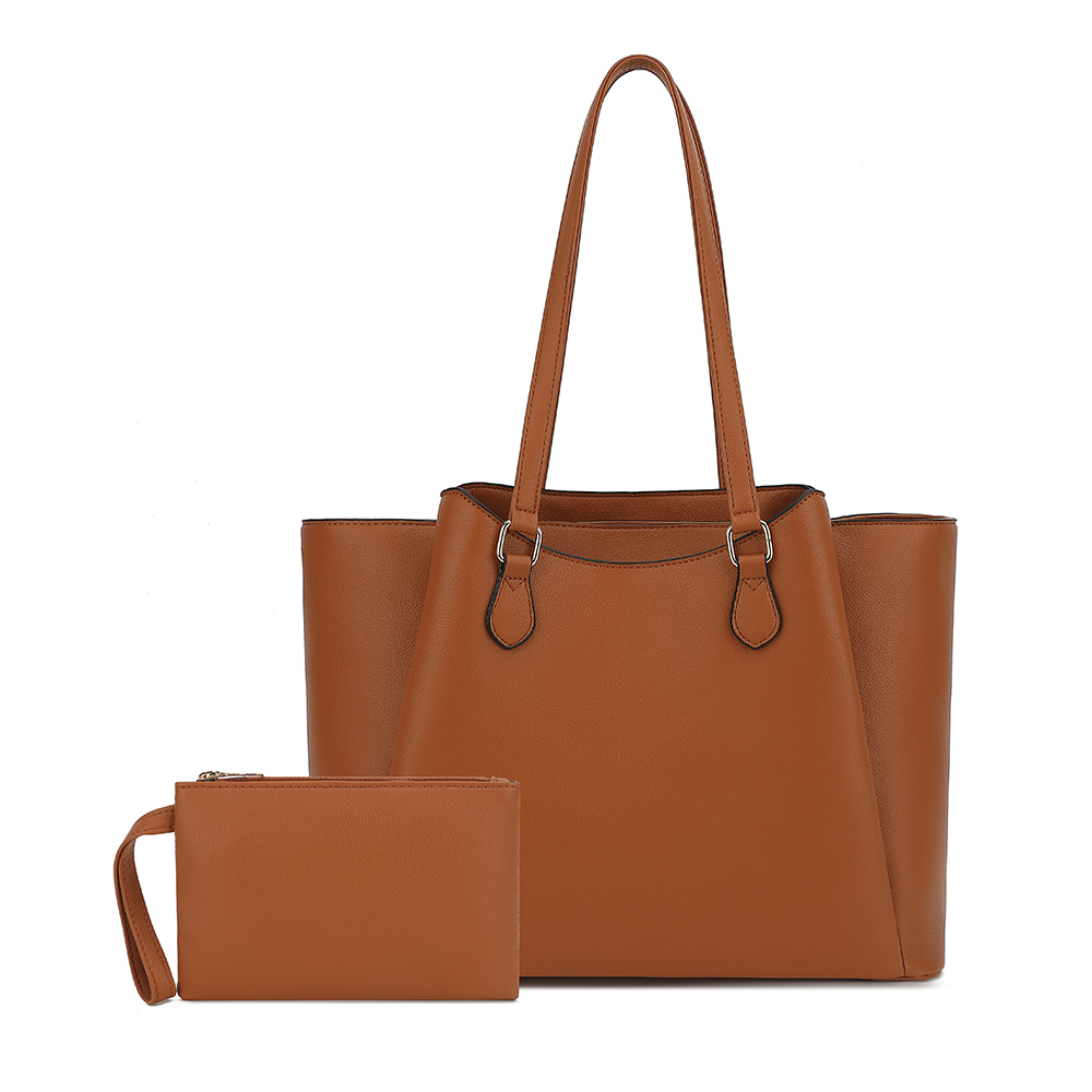 여성용 토트백, 파우치가 있는 대형 PU 가죽 숄더 핸 - Women Bags Office 리뷰 및 가격