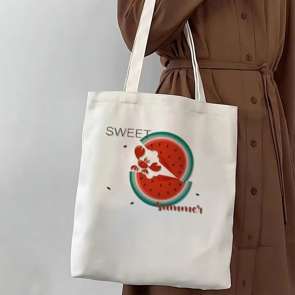 레트로 일러스트레이션 프린트 편안한 테마 그래픽 가방  - Women Bags For Office Use 리뷰 및 가격