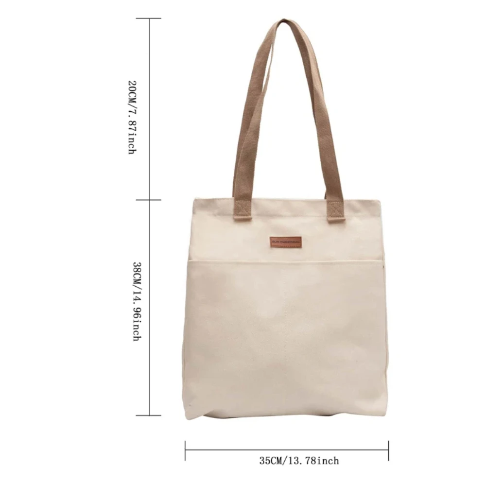 1Pc 여성용 토트 백 캔버스 바느질 실 대용량 고급  - Women Bags Sale 리뷰 및 가격