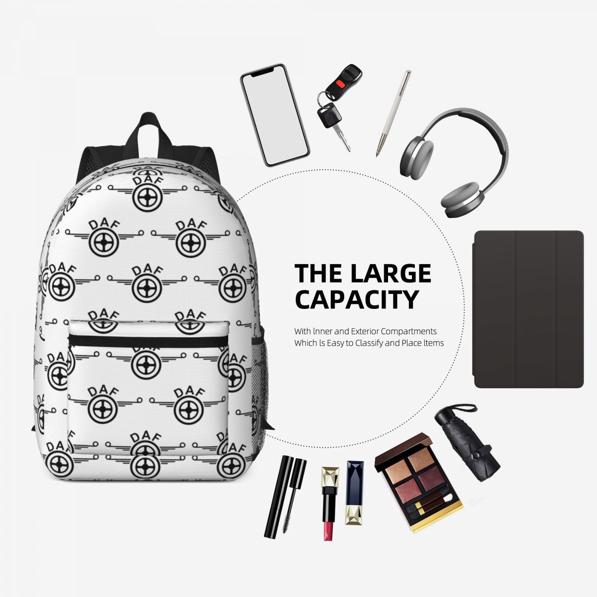 Daf 트럭 로고 벡터 디자인 배낭 데이팩 대용량 어린 - Women Bags Vector 리뷰 및 가격