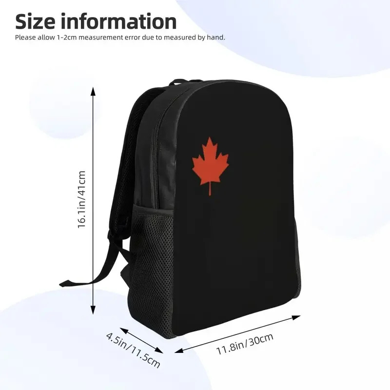 캐나다의 맞춤형 국기 배낭 여성 남성 패션 책가방 학교 - Women Bags In Canada 리뷰 및 가격