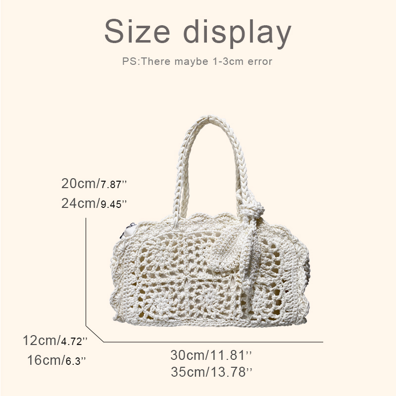 보헤미안 스타일 리틀 투리스모 비치 여성용 중공 토트  - Women Bags On Sale 리뷰 및 가격