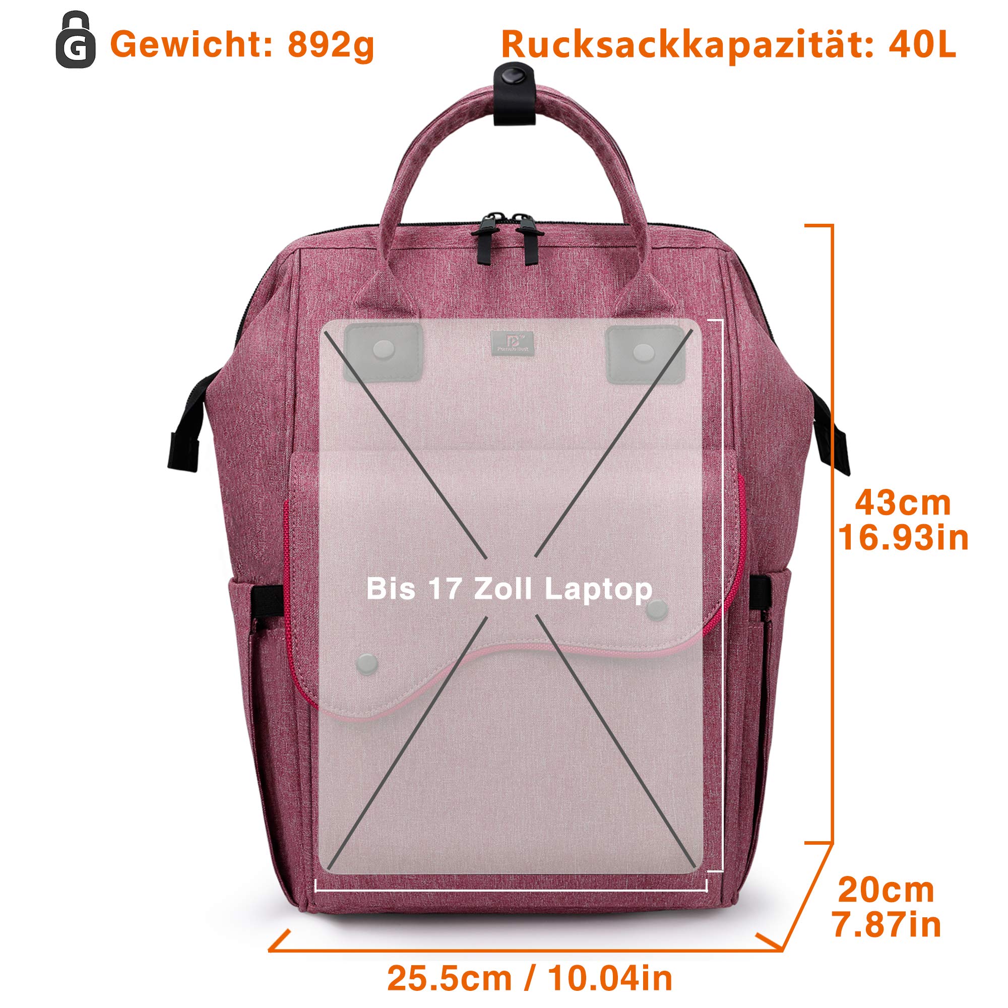포멜로 남녀공용 백팩, 노트북 수납공간과 동전 지갑 포 - Women'S Best Bags For Travel 리뷰 및 가격