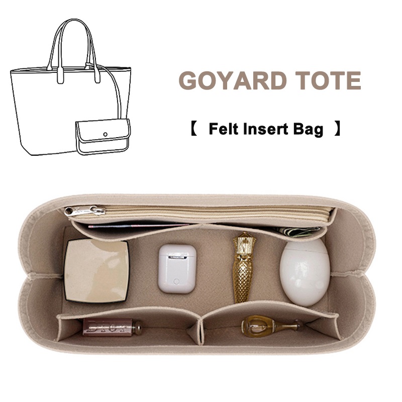 여성용 펠트 삽입 가방 정리함, 고야드 토트 메이크업  - Women Bags Goyard 리뷰 및 가격