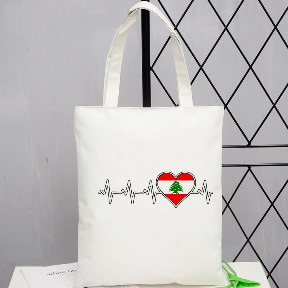 레바논 토트백 캔버스 숄더백 접이식 재사용 가능 여성용 - Women Bags Lebanon 리뷰 및 가격