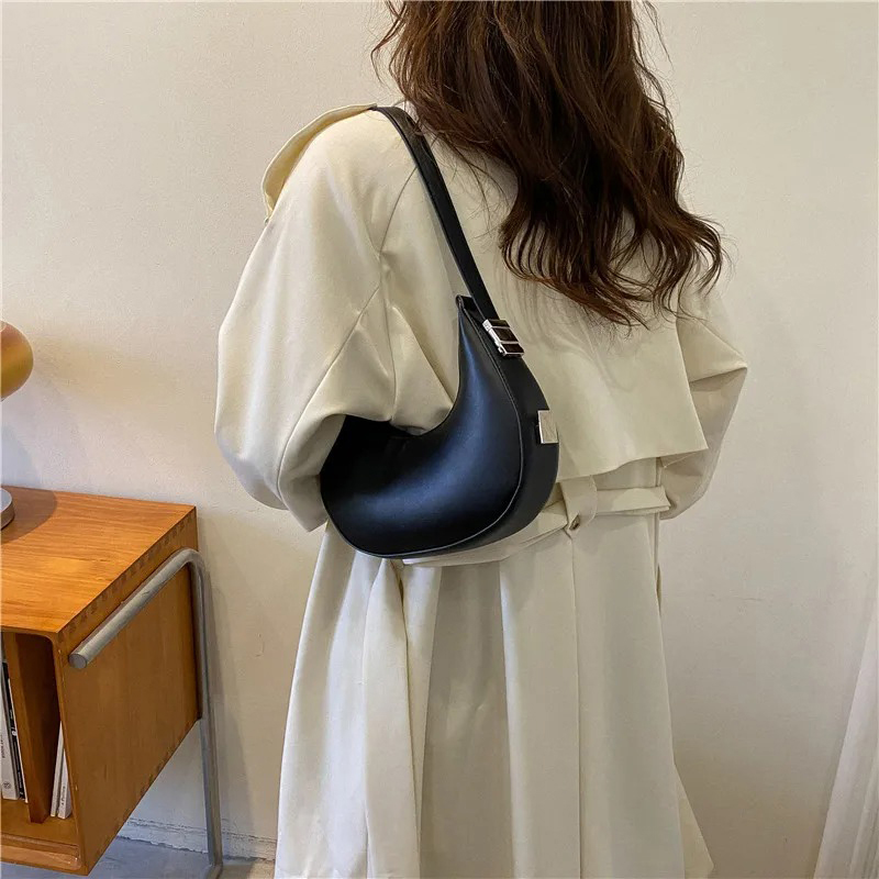여성용 겨드랑이 가방 고급 PU 가죽 숄더백 소형 클러 - Women Bags On Sale 리뷰 및 가격