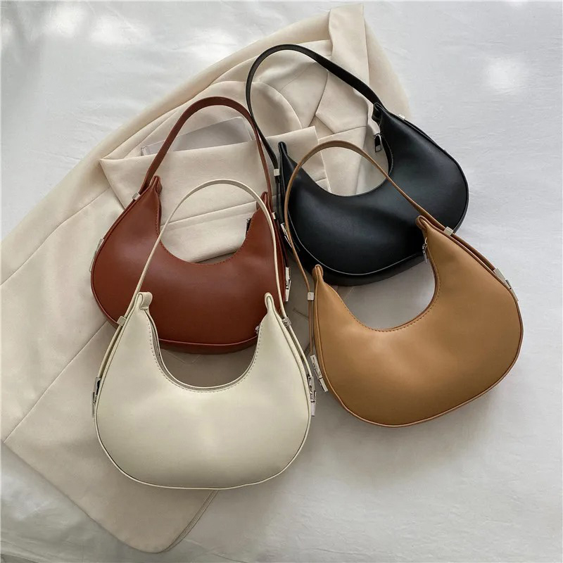 여성용 겨드랑이 가방 고급 PU 가죽 숄더백 소형 클러 - Women Bags On Sale 리뷰 및 가격