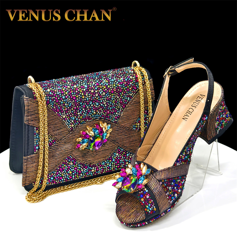 2025 럭셔리 이탈리아 여성 파티 슈즈 & 핸드백 세 - Women Bags On Sale 리뷰 및 가격