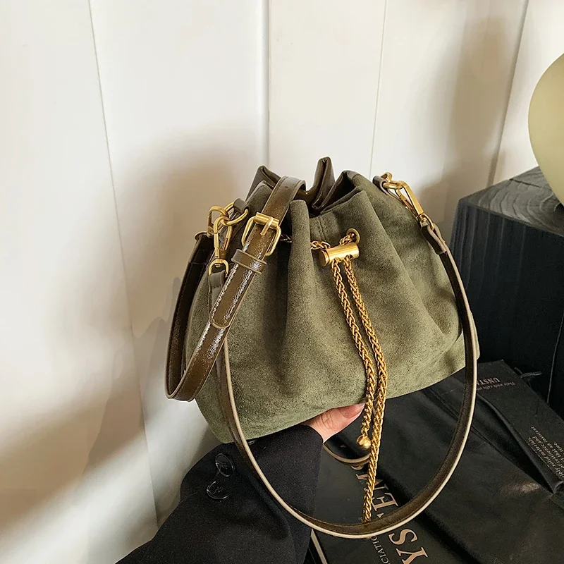 부드러운 인조 스웨이드 심플 출퇴근 크로스백 실끈 여성 - Women Bags Zara 리뷰 및 가격