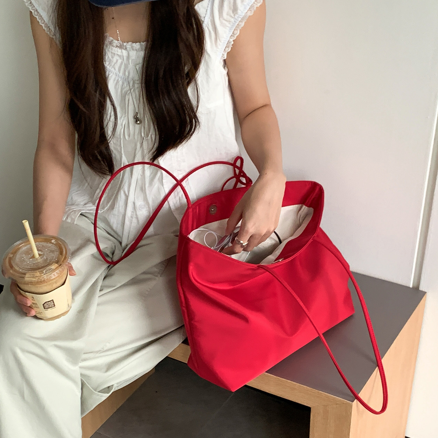 2026 신상 심플 대용량 캐주얼 나일론 토트백 다용도 - Women Bags Sale 리뷰 및 가격