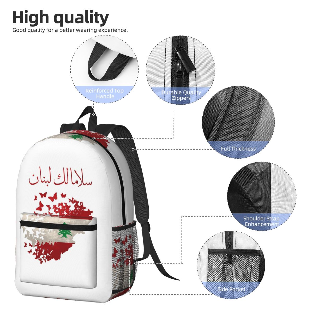 레바논에 평화가 오기를 바랍니다 백팩 데이팩 대용량 남 - Women Bags Lebanon 리뷰 및 가격