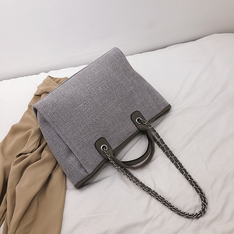 SGARR 고품질 여성 캔버스 핸드백 대용량 체인 숙녀 - Women Bags Zara 리뷰 및 가격