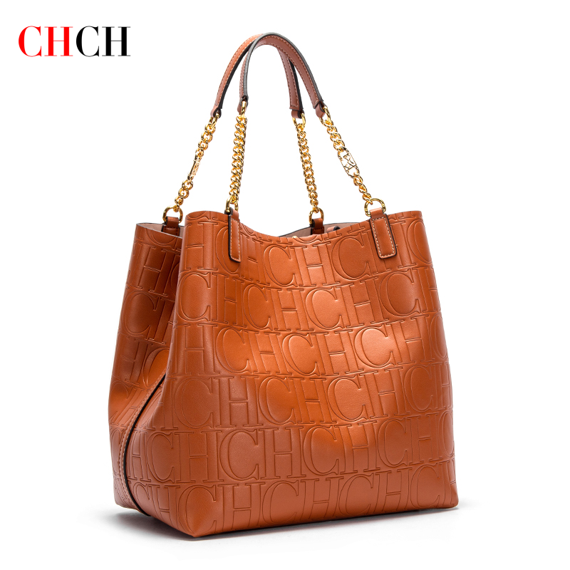 CHCH 여성용 토트 백 2024 새로운 강철 양각 핸 - Women Bags Low Price 리뷰 및 가격