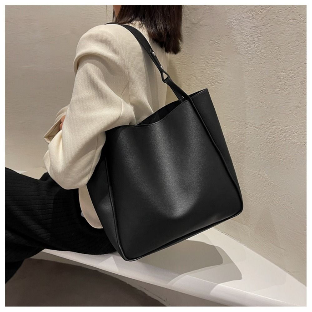 대용량 PU 가죽 여성 핸드백, 여행 가방, 숄더백,  - Women Bags Zara 리뷰 및 가격