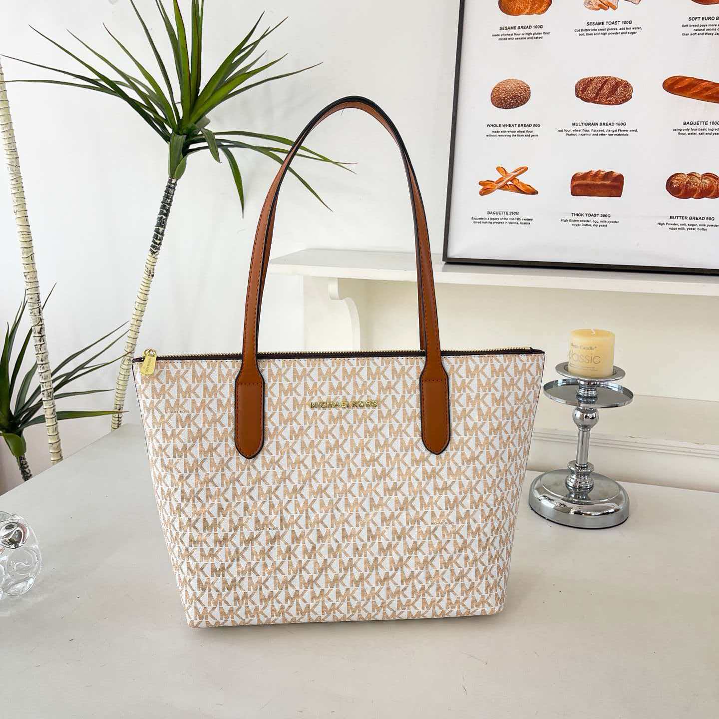 마이클 코어스 머서 새로운 심플하고 우아한 여성용 크로 - Women'S Tote Bags Michael Kors 리뷰 및 가격