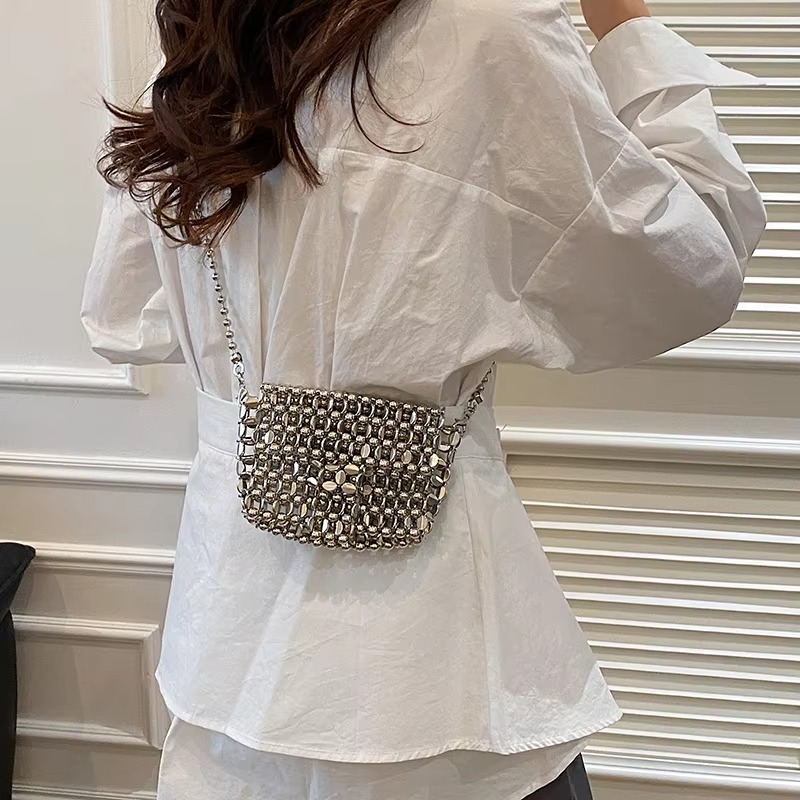 PU 고급스러운 느낌의 단색 이브닝 백, 홀로우 아웃  - Women Bags Sale 리뷰 및 가격